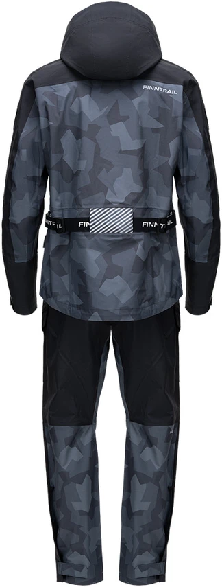 Lietaus kostiumas Finntrail Thor CamoShadowBlack 3421, Dydis: S