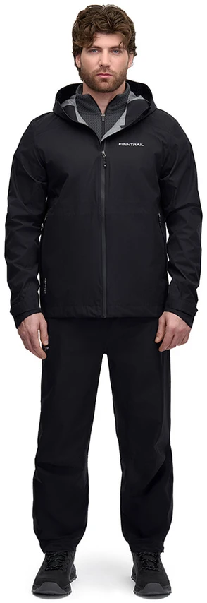 Lietaus striukė Finntrail OUTDOOR Graphite 1309, Dydis: XL