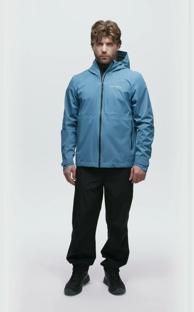 Lietaus striukė Finntrail OUTDOOR Mėlyna 1309, Dydis: M