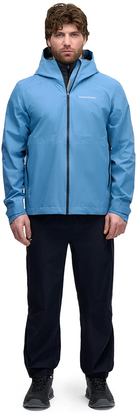 Lietaus striukė Finntrail OUTDOOR Mėlyna 1309, Dydis: M