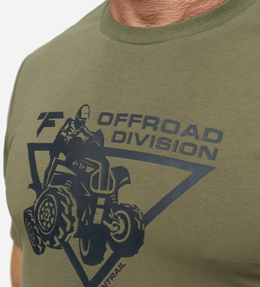 Marškinėliai Finntrail ATV Khaki 6708, Dydis: XXL