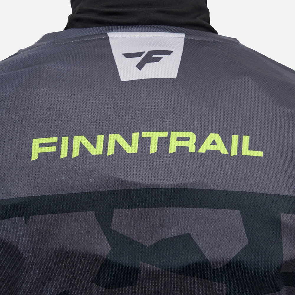 Marškinėliai Finntrail JERSEY CamoShadowBlack 6600, Dydis: L
