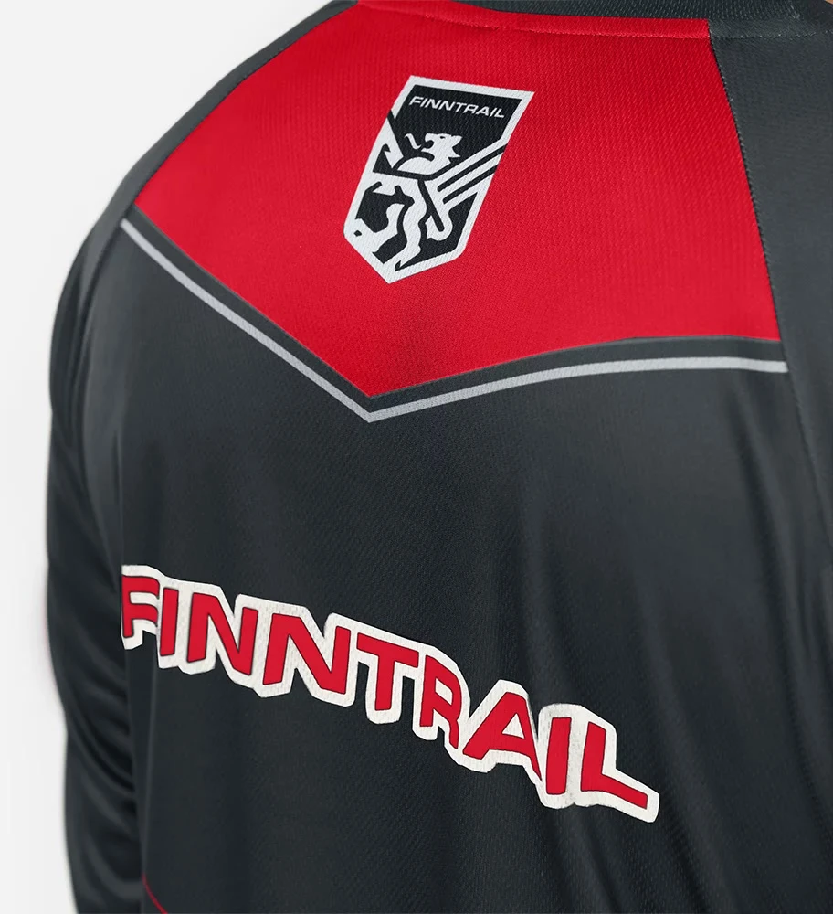 Marškinėliai Finntrail JERSEY Raudona 6601, Dydis: S