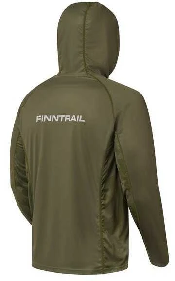 Marškinėliai Finntrail WAVE BIG FISH Khaki 6609, Dydis: XXL