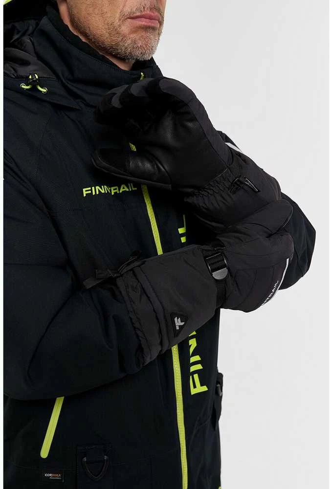 Šiltos pirštinės Finntrail FREERIDE Graphite 2700, Dydis: XL