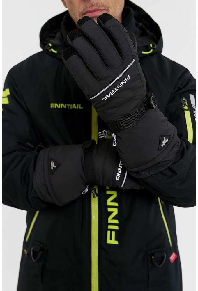 Šiltos pirštinės Finntrail FREERIDE Graphite 2700, Dydis: XL