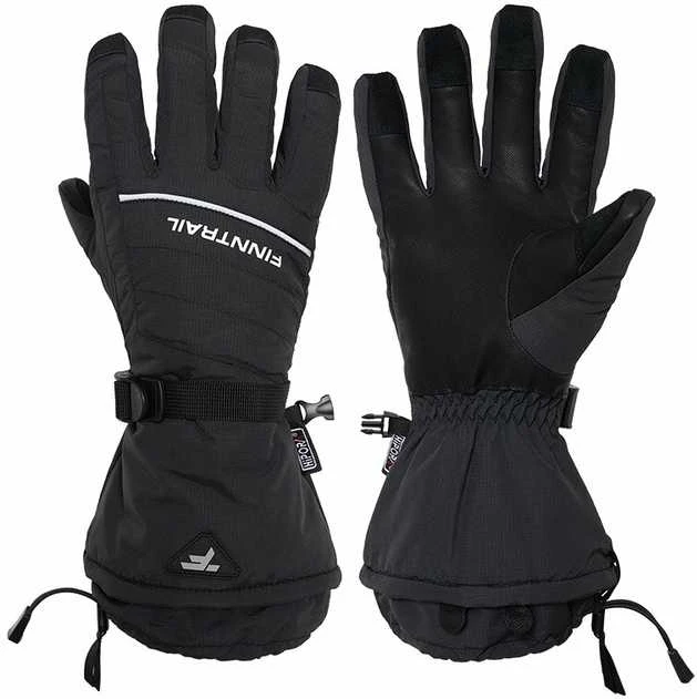 Šiltos pirštinės Finntrail FREERIDE Graphite 2700, Dydis: XL