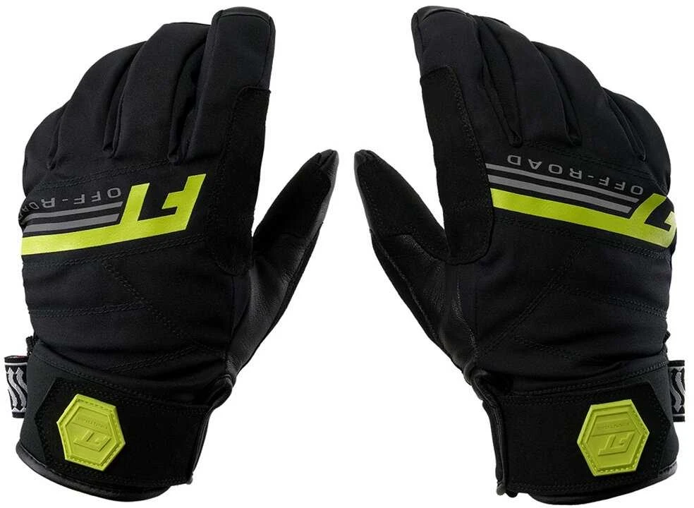 Šiltos pirštinės Finntrail GT GreyYellow 2790, Dydis: XL