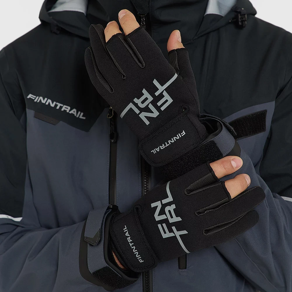Pirštinės Finntrail NEOSENSOR Graphite 2731, Dydis: S