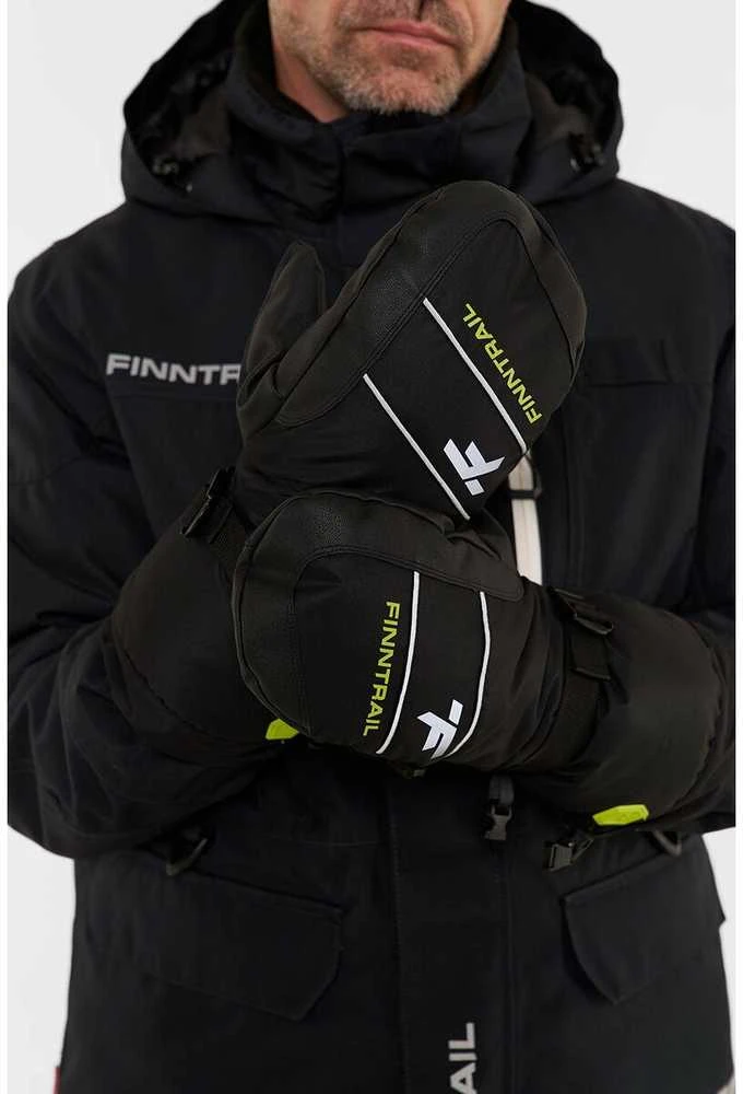 Šiltos pirštinės Finntrail NORDIC Graphite 2941, Dydis: L