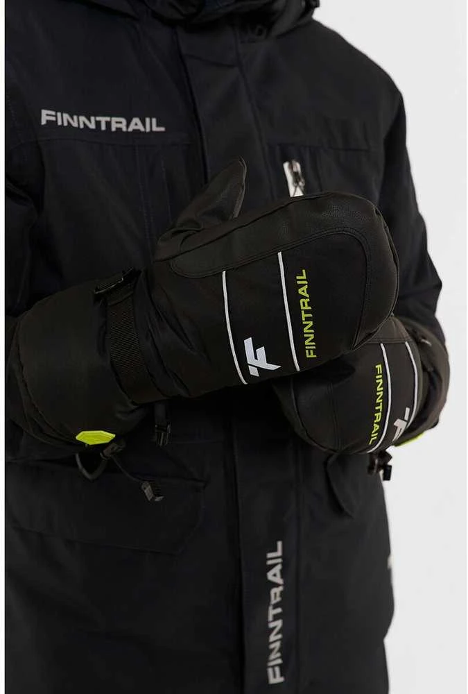 Šiltos pirštinės Finntrail NORDIC Graphite 2941, Dydis: L