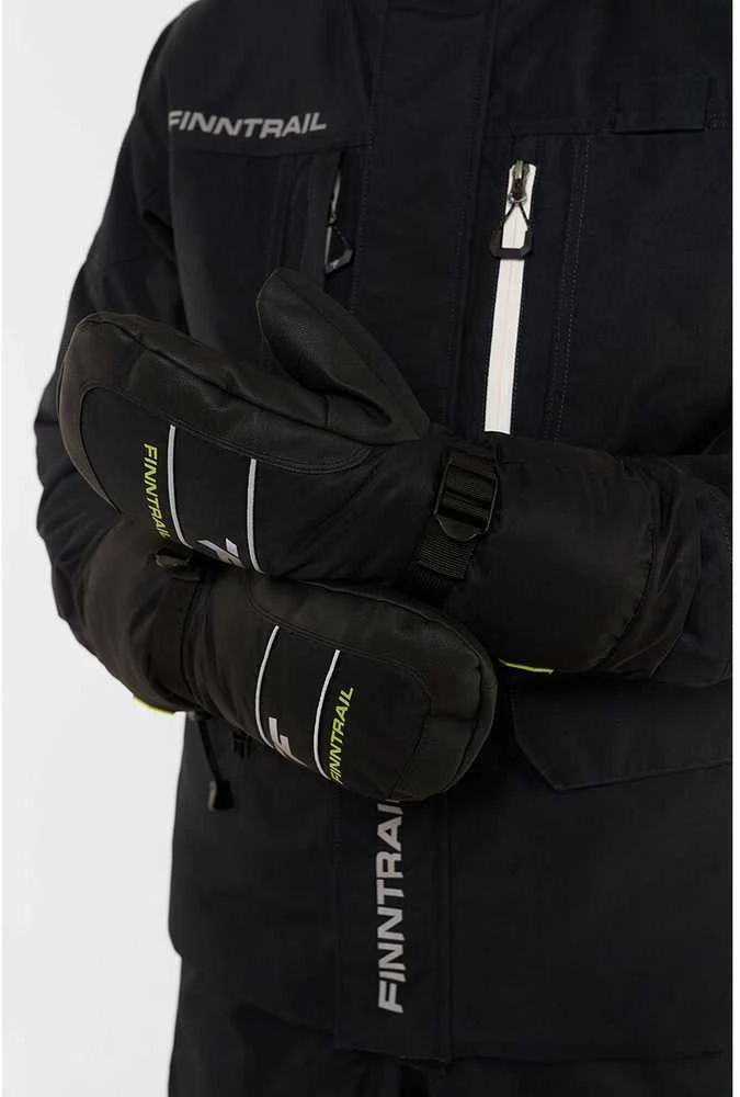 Šiltos pirštinės Finntrail NORDIC Graphite 2941, Dydis: L