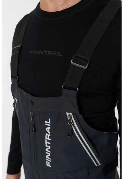 Lietaus puskombinezonis Finntrail TOURNAMENT Graphite 4604, Dydis: M