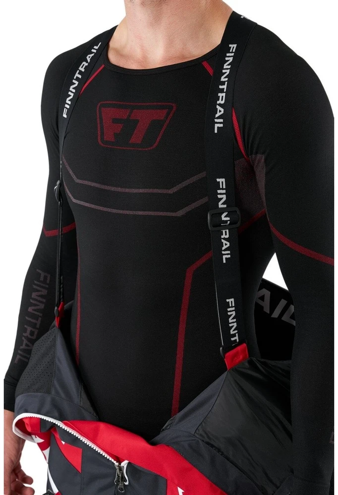 Šiltas kombinezonas Finntrail FLOAT Raudona 3902, Dydis: ML