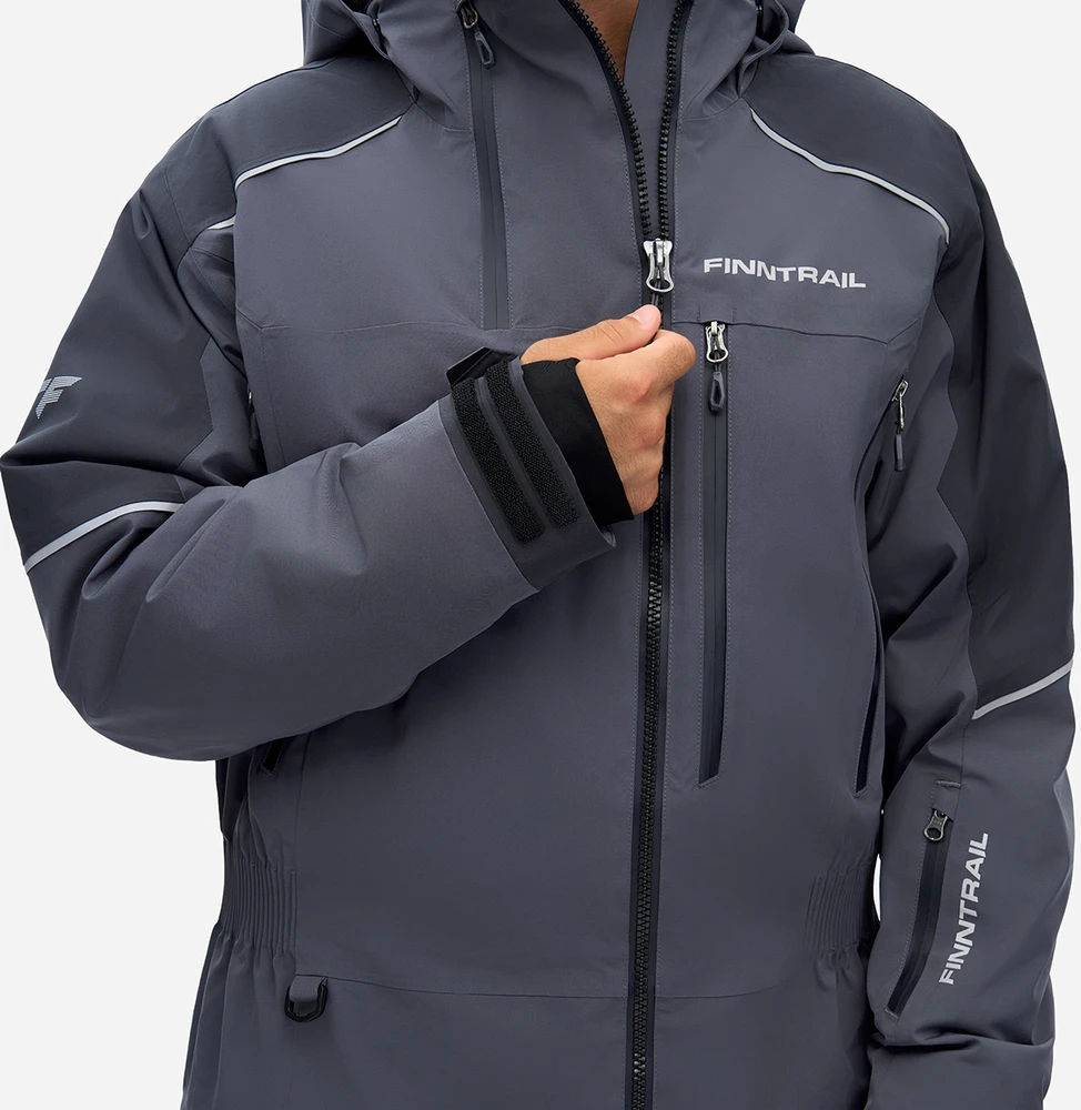 Šiltas kombinezonas Finntrail RIDGE GreyGraphite 3854, Dydis: L