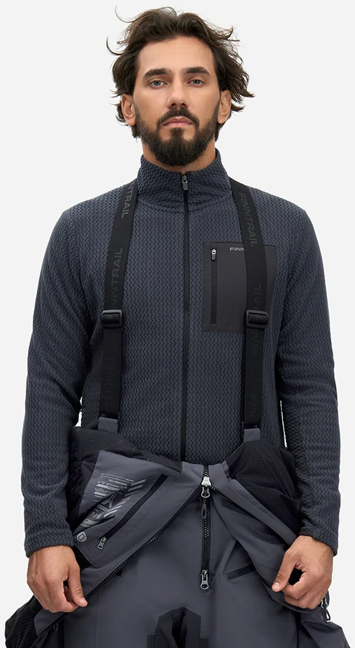 Šiltas kombinezonas Finntrail RIDGE GreyGraphite 3854, Dydis: L