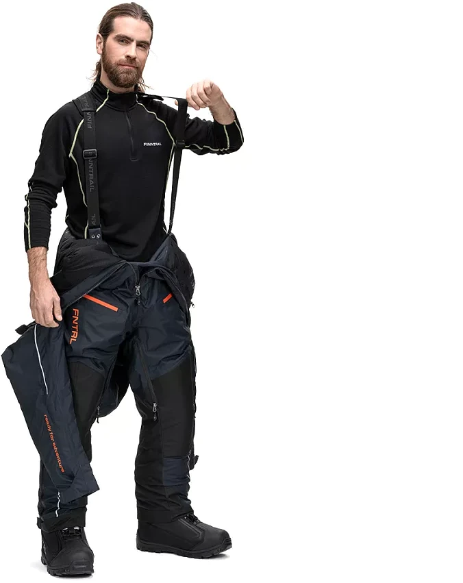 Šiltas kostiumas Finntrail BLIZZARD Graphite 3856, Dydis: XLK
