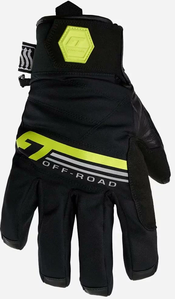 Šiltos pirštinės Finntrail GT GreyYellow 2790, Dydis: XL