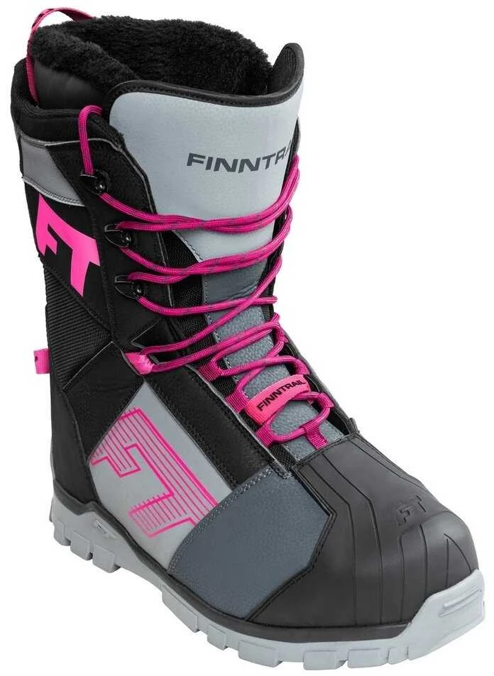 Šilti batai Finntrail Blizzard GraphitePink 5226, Dydis avalynė: 40