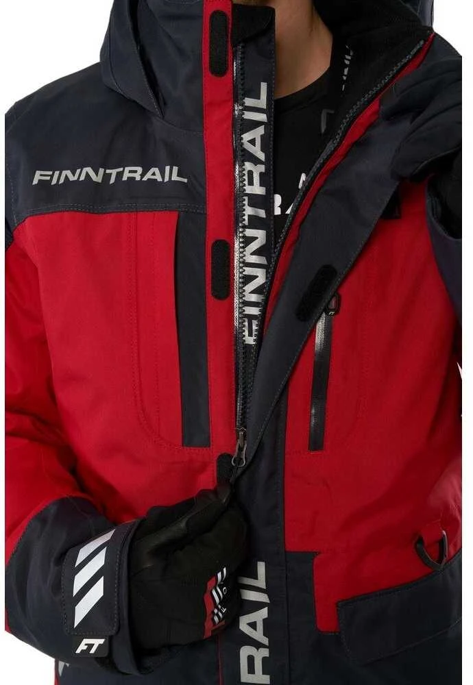 Šiltas kostiumas Finntrail POWERMAN Raudona 3752, Dydis: XXXL
