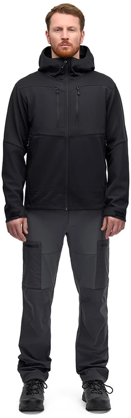 Softshell striukė Finntrail HYBRIDSHELL Graphite 1314 Softshell, Dydis: S