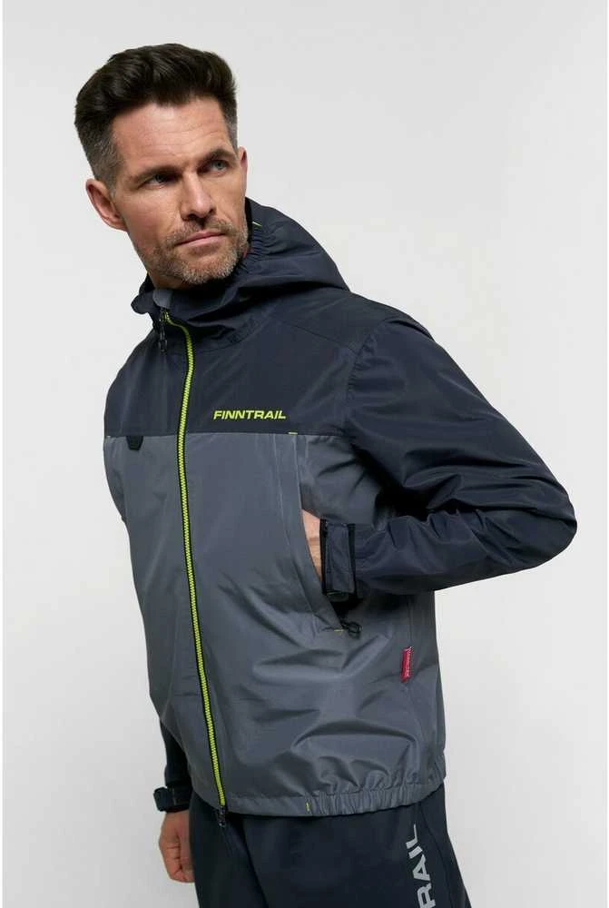 Lietaus striukė Finntrail APEX GreyGreen 4027, Dydis: XXXL