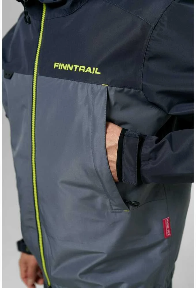 Lietaus striukė Finntrail APEX GreyGreen 4027, Dydis: XXXL