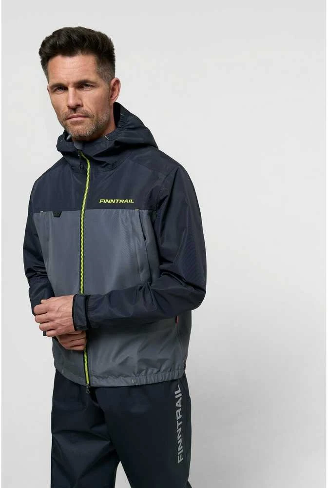 Lietaus striukė Finntrail APEX GreyGreen 4027, Dydis: XXXL