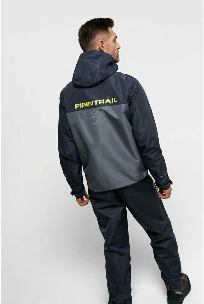 Lietaus striukė Finntrail APEX GreyGreen 4027, Dydis: XXXL