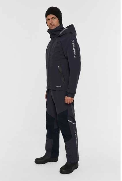 Lietaus striukė Finntrail EXCALIBUR DarkGrey 4032, Dydis: XXXL