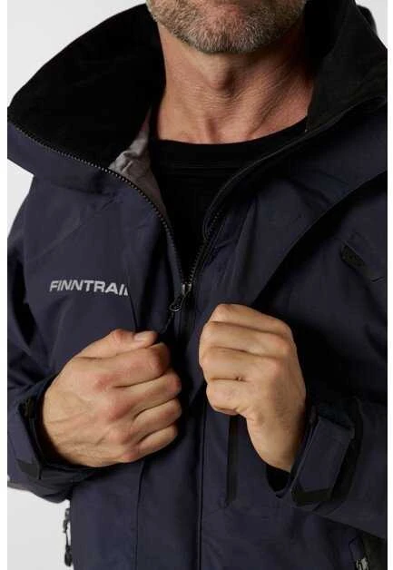 Lietaus striukė Finntrail EXCALIBUR DarkGrey 4032, Dydis: XXXL