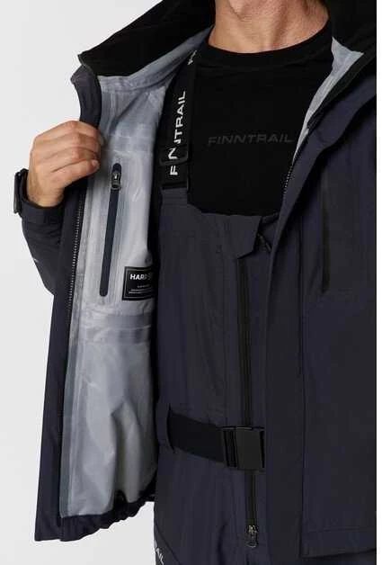 Lietaus striukė Finntrail EXCALIBUR DarkGrey 4032, Dydis: XXXL