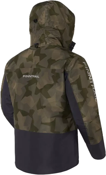 Braidymo striukė Finntrail GREENWOOD CamoShadowGreen 4021, Dydis: XL