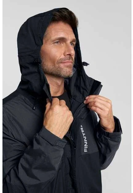 Lietaus striukė Finntrail LIGHTSUIT Graphite 3504, Dydis: M
