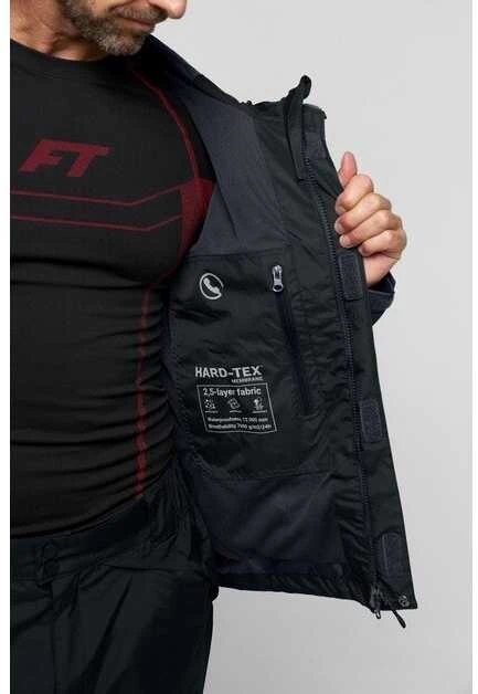 Lietaus striukė Finntrail LIGHTSUIT Graphite 3504, Dydis: M