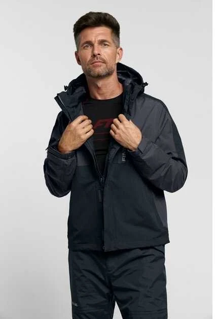 Lietaus striukė Finntrail LIGHTSUIT Graphite 3504, Dydis: M