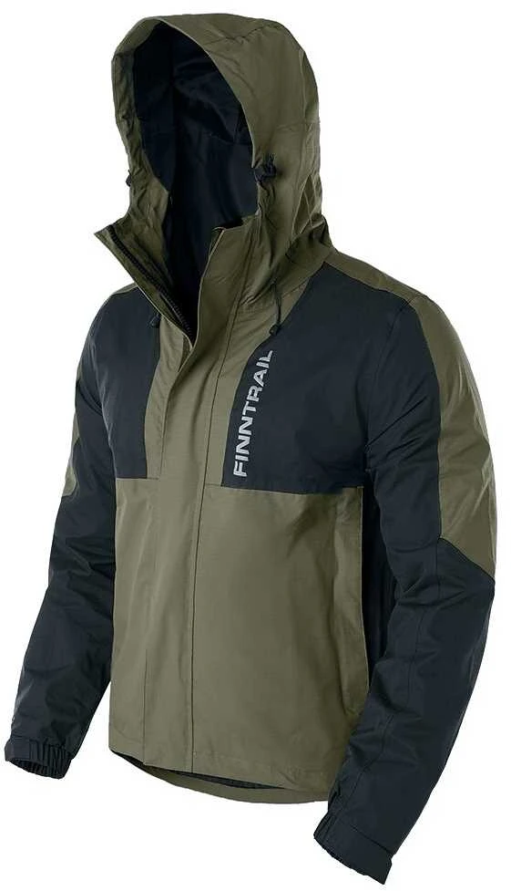 Lietaus striukė Finntrail LIGHTSUIT Khaki 3504, Dydis: XXXL