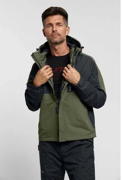 Lietaus striukė Finntrail LIGHTSUIT Khaki 3504, Dydis: XXXL
