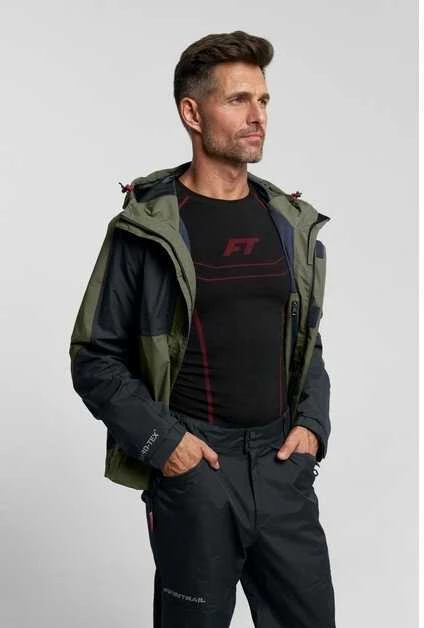 Lietaus striukė Finntrail LIGHTSUIT Khaki 3504, Dydis: XL