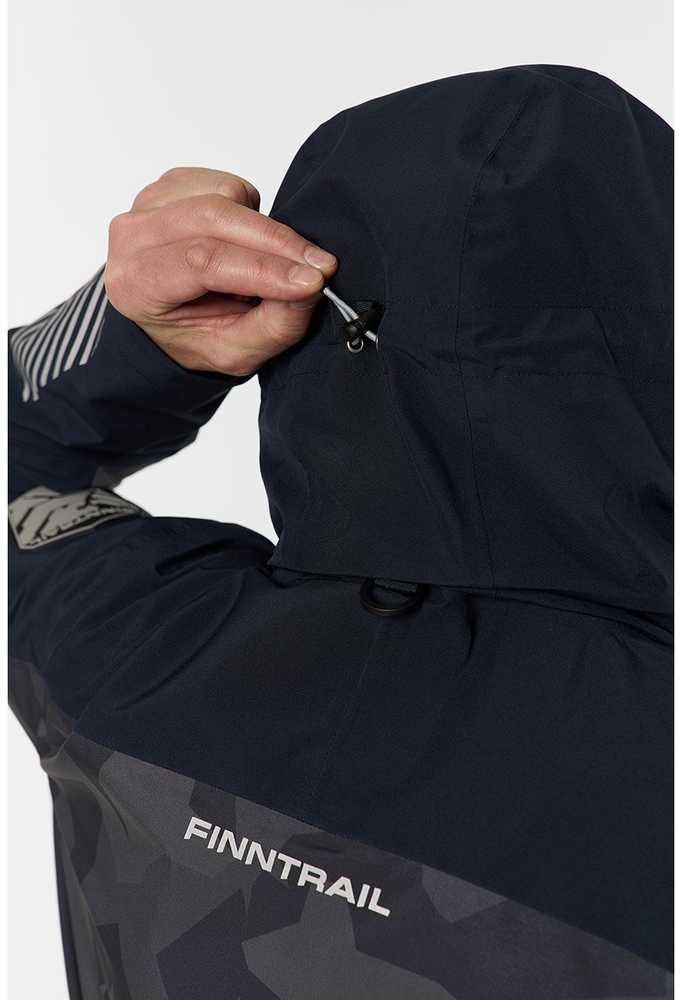 Braidymo striukė Finntrail MUDWAY CamoShadowBlack 2018, Dydis: XL