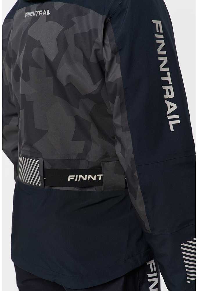 Braidymo striukė Finntrail MUDWAY CamoShadowBlack 2018, Dydis: XL