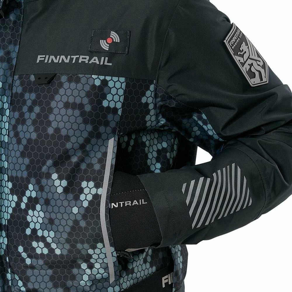 Braidymo striukė Finntrail MUDWAY CamoShadowBlack 2018, Dydis: XL