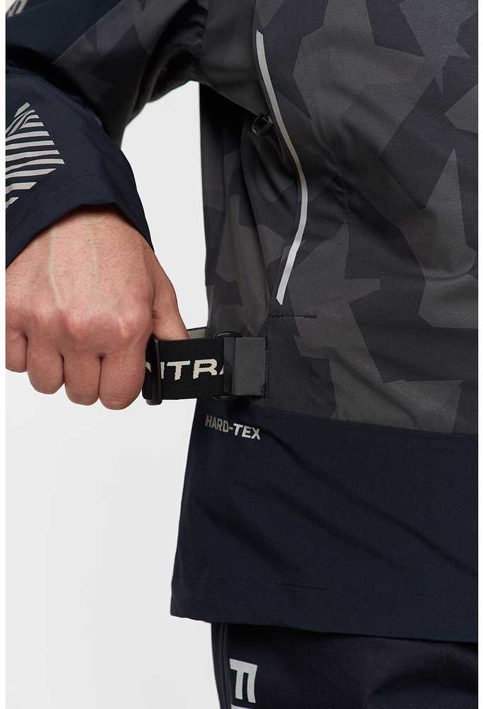 Braidymo striukė Finntrail MUDWAY CamoShadowBlack 2018, Dydis: XL