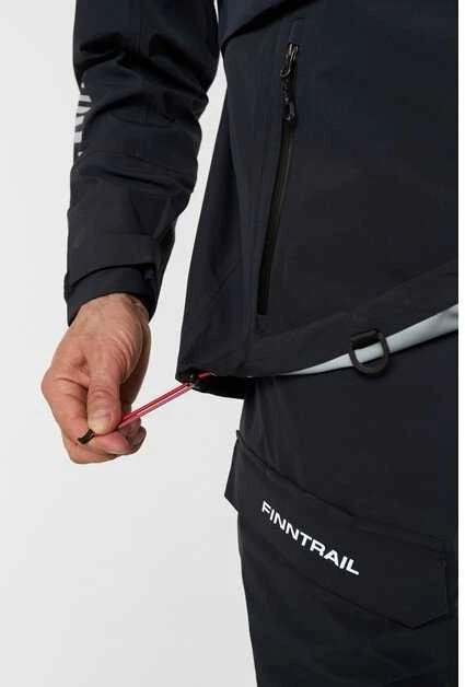 Lietaus striukė Finntrail TOURNAMENT Graphite 4028, Dydis: M