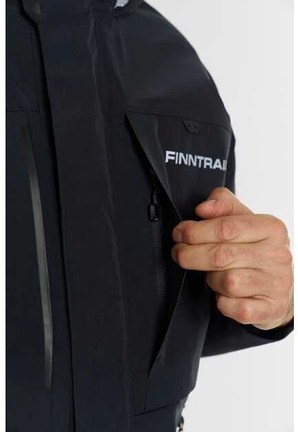 Lietaus striukė Finntrail TOURNAMENT Graphite 4028, Dydis: XL