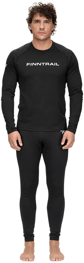 Termo drabužių komplektas Finntrail TACTIC Graphite 6307 (I termo sluoksnis), Dydis: XS