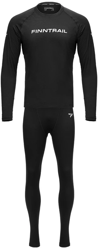 Termo drabužių komplektas Finntrail TACTIC Graphite 6307 (I termo sluoksnis), Dydis: XS