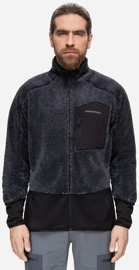 Termo džemperis Finntrail SKANDI 1405 DarkGrey, Marškinėlių, džemperių ar striukių dydis: XL