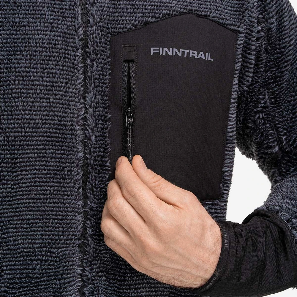 Termo džemperis Finntrail SKANDI 1405 DarkGrey, Marškinėlių, džemperių ar striukių dydis: XL