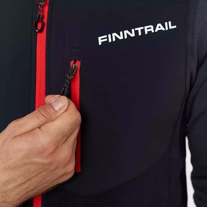 Termo kombinezonas Finntrail POLAR Juodas 1395, Marškinėlių, džemperių ar striukių dydis: L